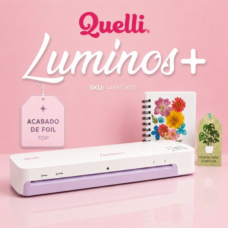 Laminadora Luminos Plus Quelli Rosa A3