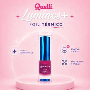 Foil reactivo Luminos Azul rollo 21cm x 10mt / Quelli
