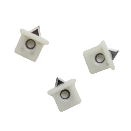 SET X 3 NAVAJAS DE REPUESTO DE CORTADOR CIRCULOS AJUSTABLE / QUELLI