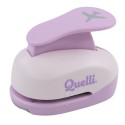 PERFORADORA PAPEL Y FOAMY AVION 1.5" COLOR LILA / QUELLI