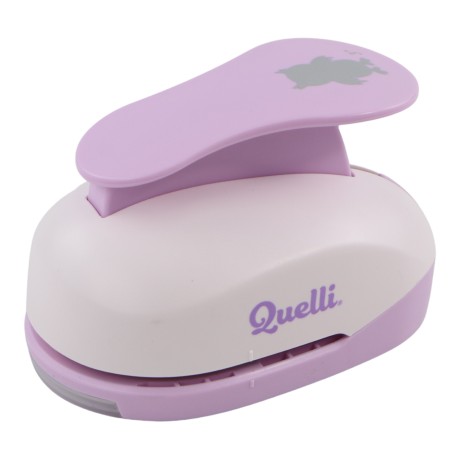 PERFORADORA PAPEL Y FOAMY BUHO 3" COLOR LILA / QUELLI
