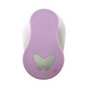 PERFORADORA PAPEL Y FOAMY MARIPOSA 2" COLOR LILA / QUELLI