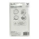 PERFORADORA PAPEL Y FOAMY MARIPOSA 2" COLOR LILA / QUELLI