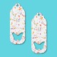 PERFORADORA PAPEL Y FOAMY MARIPOSA 2" COLOR LILA / QUELLI