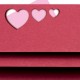 SET X 3 PERFORADORES CORAZONES COLOR LILA / QUELLI