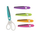 SET DE TIJERAS PARA MANUALIDADES BI-COLOR LILA / QUELLI