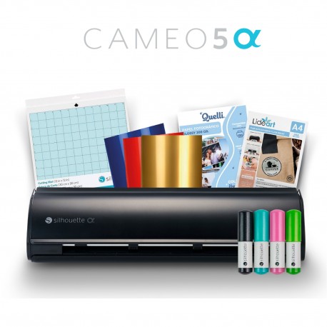 Plotter de Corte - Cameo 5 Alpha Negro Mate
